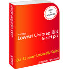 Lowest Unique bid script (Mac & PC) Discount