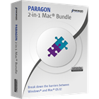 Paragon Mac Bundle: NTFS for Mac 14 and HFS+ for Windows 10Discount
