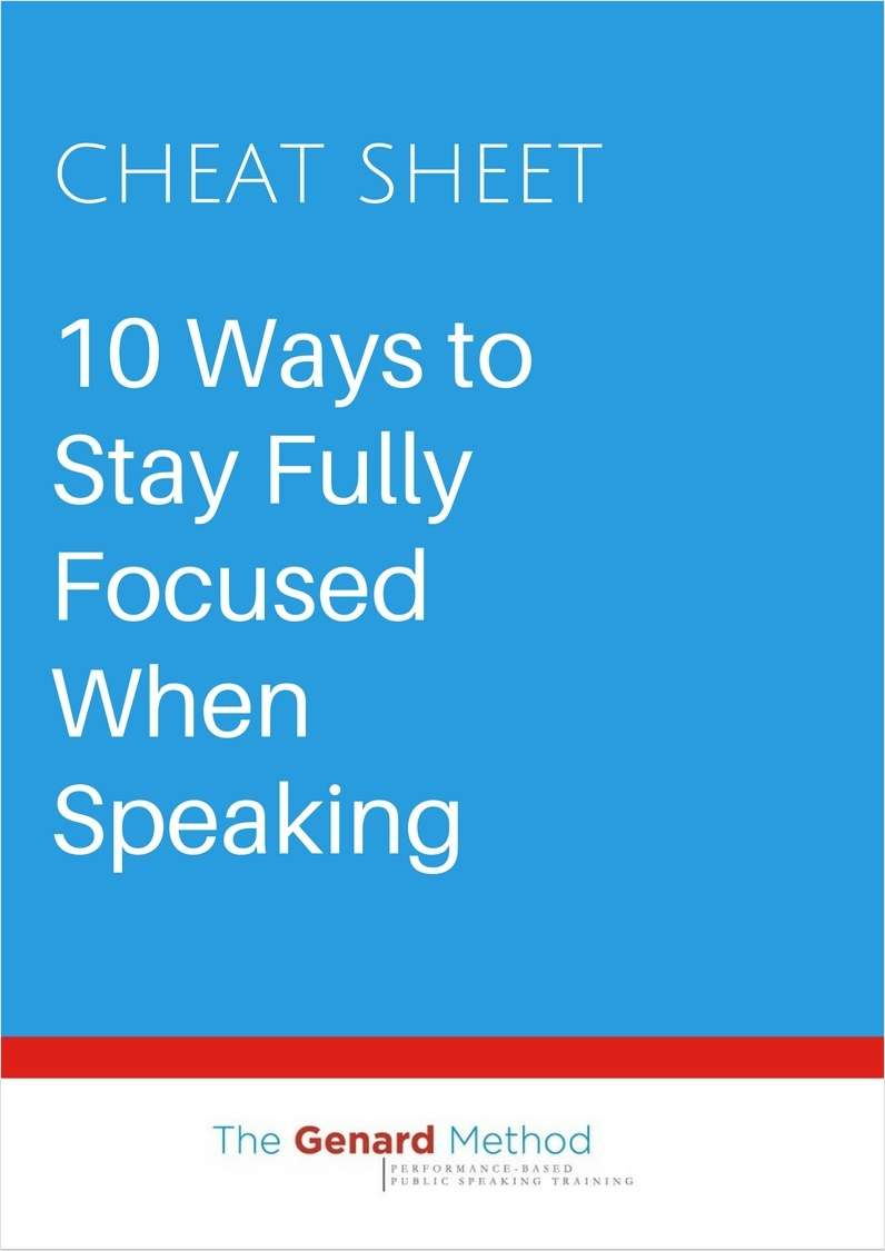 10 Ways to Stay Fully Focused When Speaking Screenshot