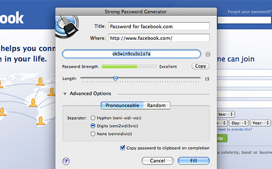 Security Software, 1Password for Mac and Windows Screenshot