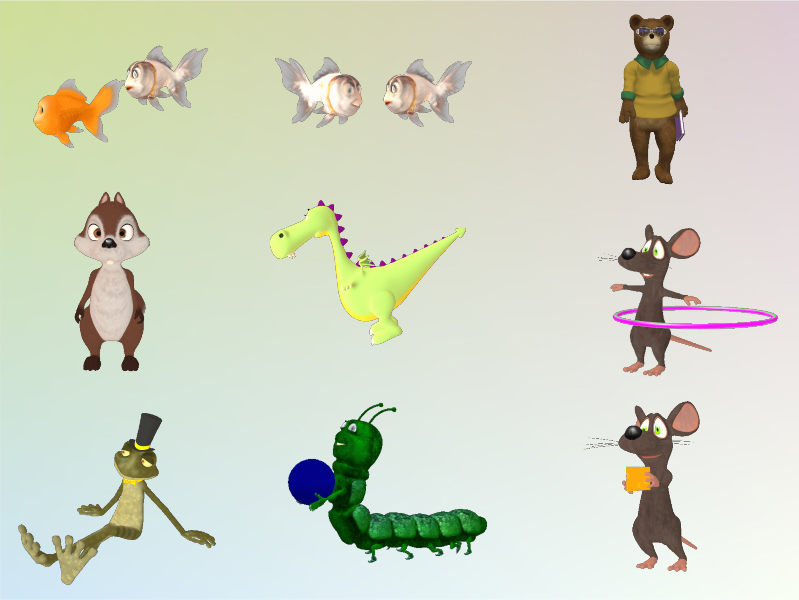 3D Character MegaPack, Design, Photo & Graphics Software Screenshot