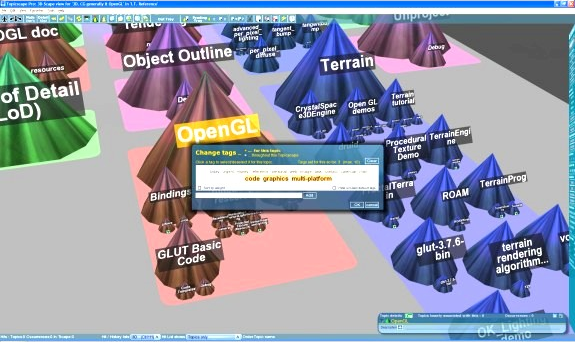 Mind Mapping Software Screenshot