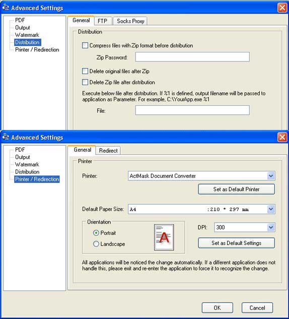 ActMask Document Converter Pro, Business & Finance Software Screenshot