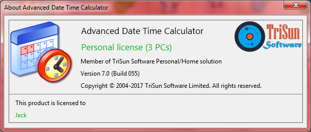 Advanced Date Time Calculator, Productivity Software, Calculator Software Screenshot