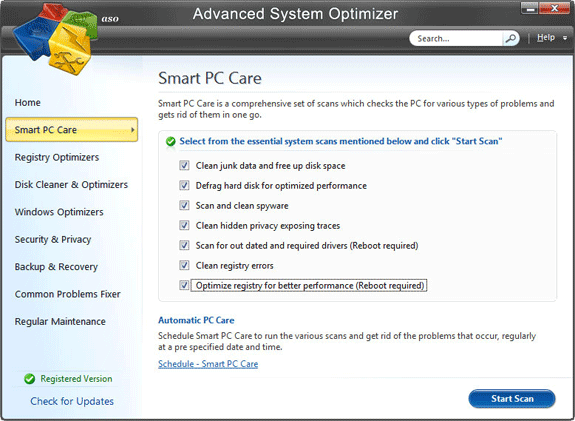 System Stability Software Screenshot