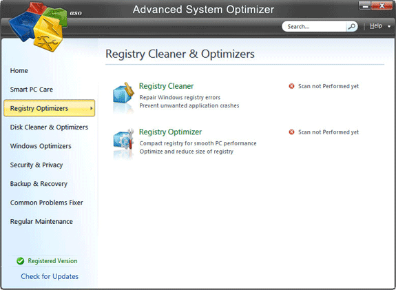 Advanced System Optimizer V3, System Stability Software Screenshot