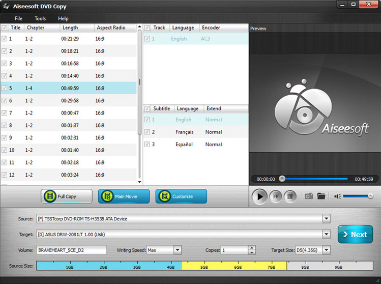 Aiseesoft DVD Creator 5.2.66 instal the new version for iphone