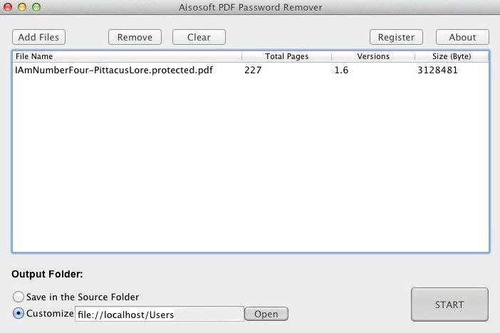 pdf password remover mac free