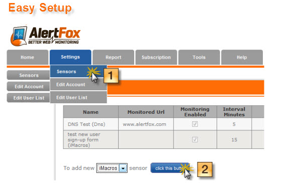 AlertFox Website Monitoring (1 Year License), Development Software Screenshot