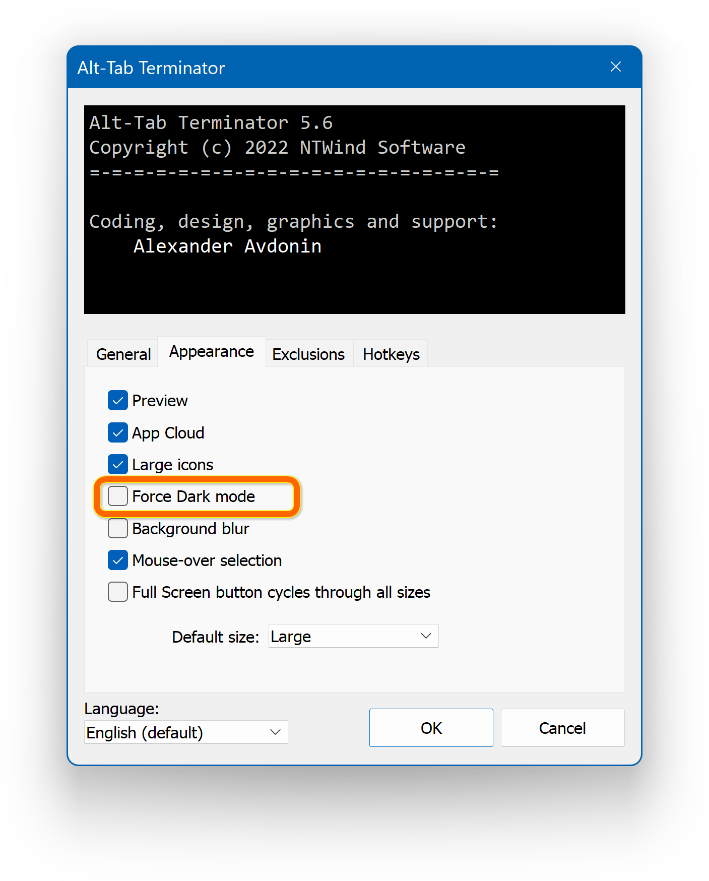 Desktop Customization Software, Task Manager Software Screenshot