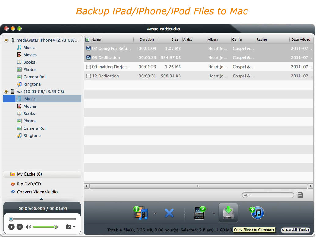 Video Converter Software, Amac PadStudio Screenshot