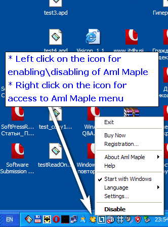 Software Utilities, Aml Maple Screenshot