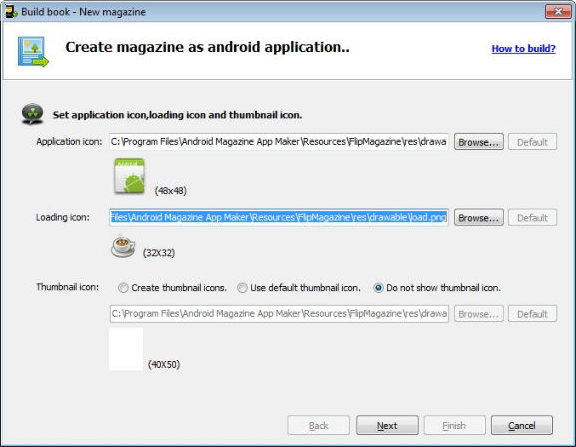 Android Book/Magazine App Maker Bundle, Development Software Screenshot