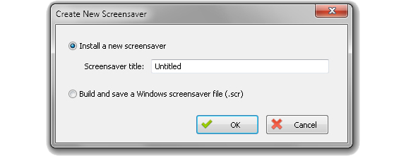 Screensaver Software Screenshot