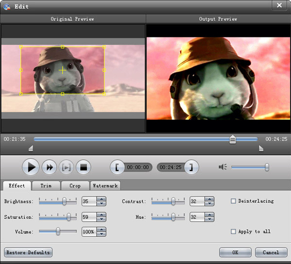 AnyMP4 DVD Creator, Video Software Screenshot
