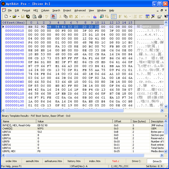 Code Editor Software, AptEdit Pro Screenshot