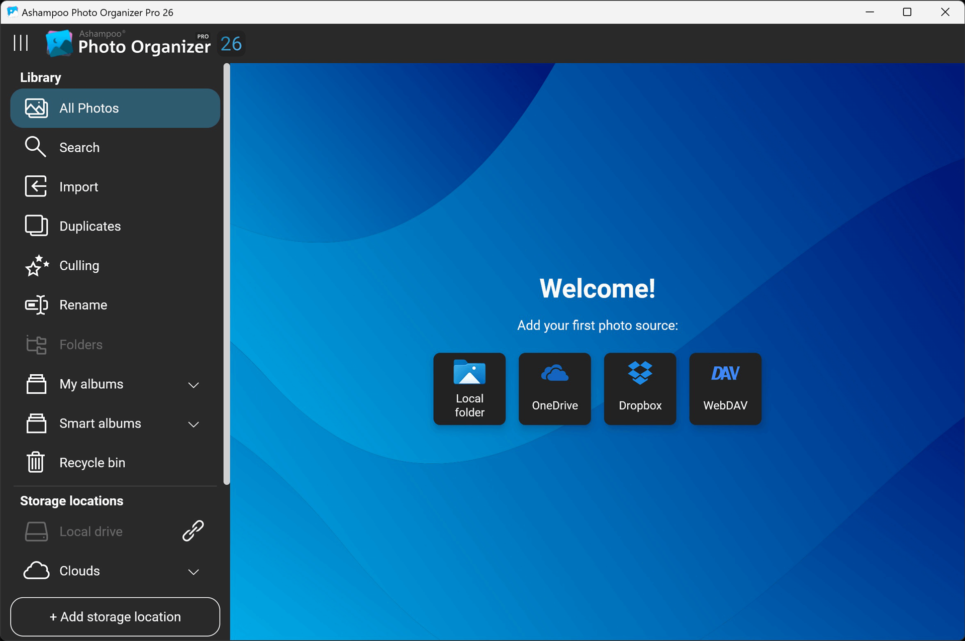 Ashampoo Photo Organizer Pro 26 Screenshot