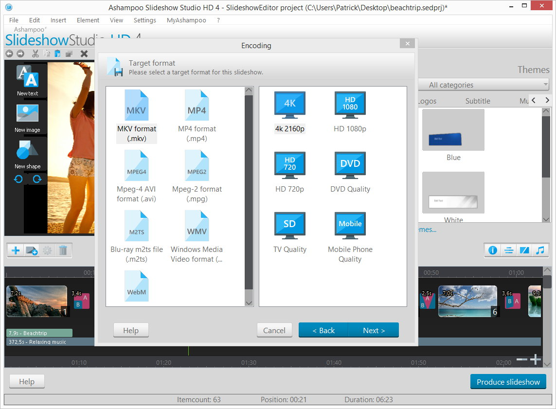 Ashampoo Slideshow Studio HD 4 Screenshot 9