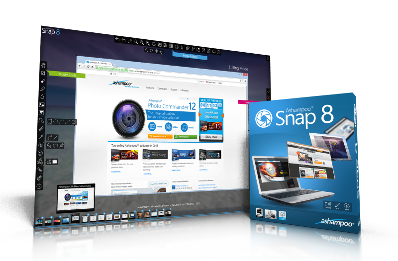 Ashampoo Snap, Screenshot Software Screenshot