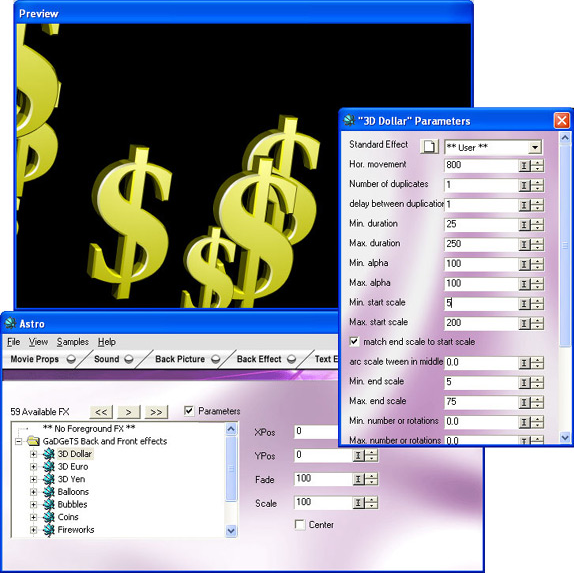Development Software, Astro Flash Creator (+ PJ, S4, & Elite plugins) Screenshot
