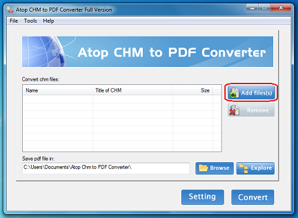 free chm to pdf converter software
