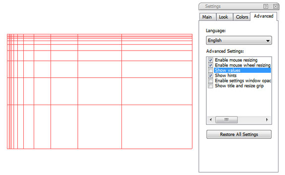 Graphic Design Software, Atrise Golden Section Screenshot