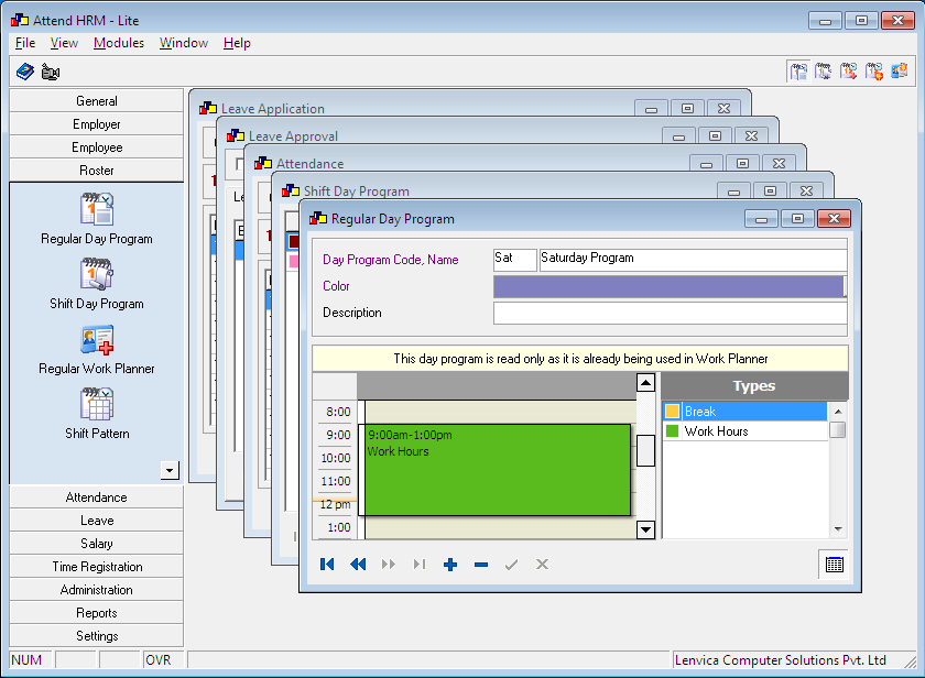 attend hrm professional 3.6.40.0