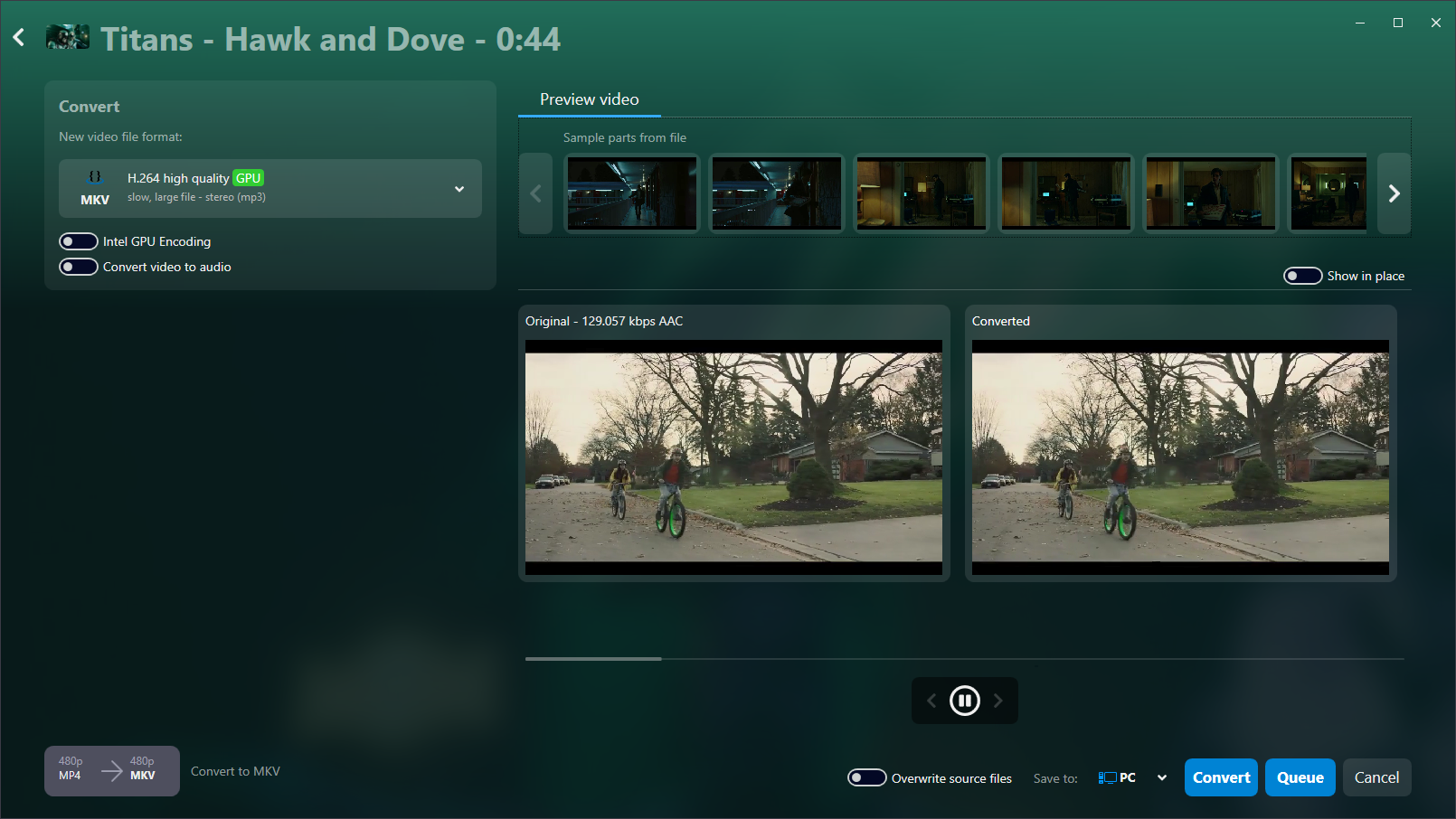 Audials Movie Screenshot