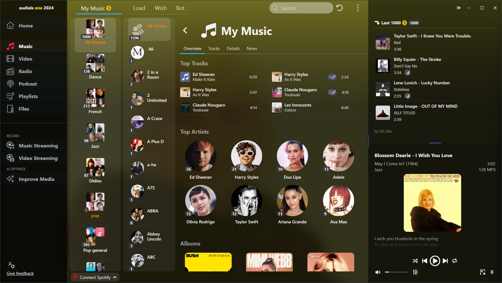 Audials One, MP3 Recording Software Screenshot