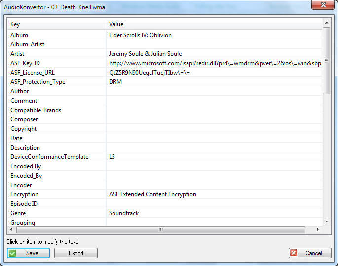 AudioKonvertor, Audio Conversion Software Screenshot