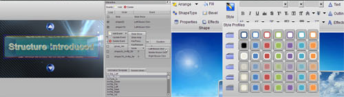Presentation Software, Aurora 3D Presentation Screenshot