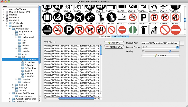 Aurora Svg Viewer Converter Batch Image Software 30