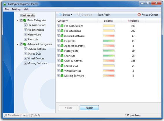 Auslogics BoostSpeed v5, Software Utilities, PC Optimization Software Screenshot