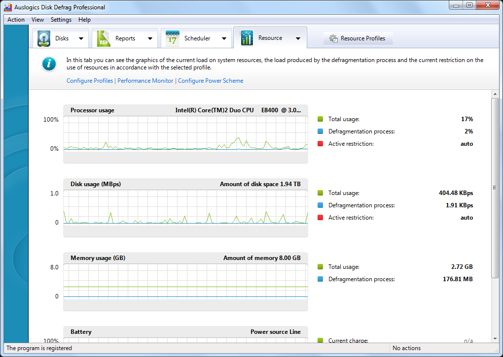 Software Utilities, Hard Drive Software Screenshot