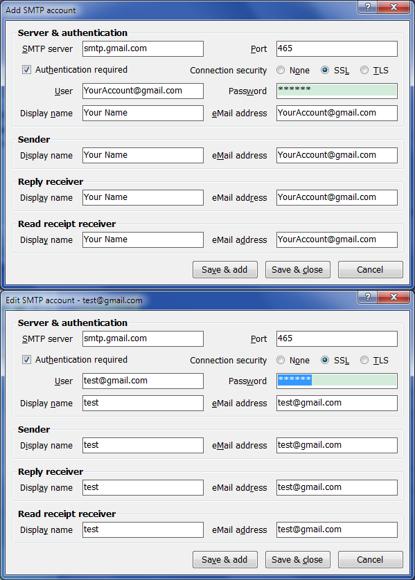 Auto Mail Sender™ Standard Edition, Internet Software, Email Tools Software Screenshot