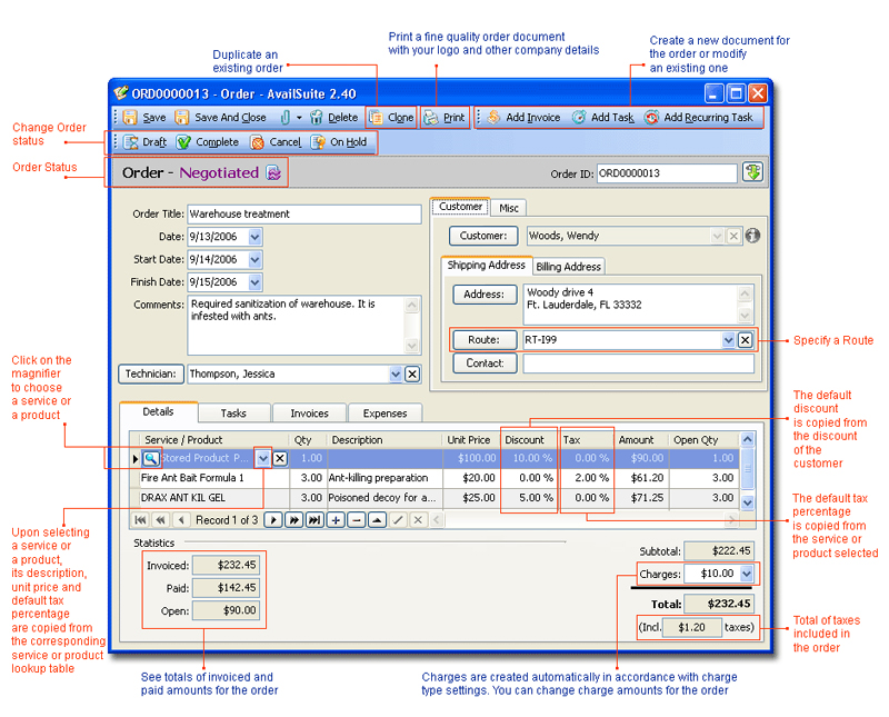 AvailSuite Pest Control Business Management Software for