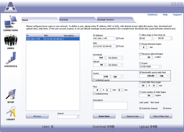 Internet Software, Network Software Screenshot