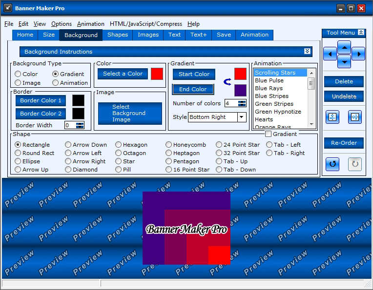 Banner Maker Pro is software that quickly and easily allows you to create w...