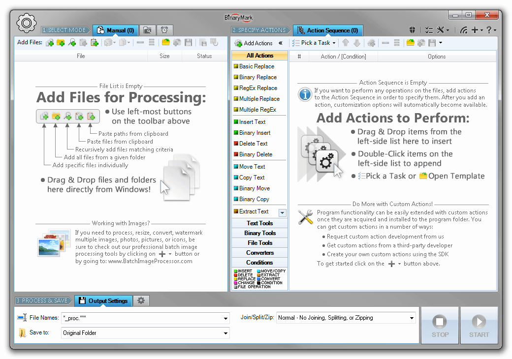 Batch Encoding Converter, Development Tools Software Screenshot