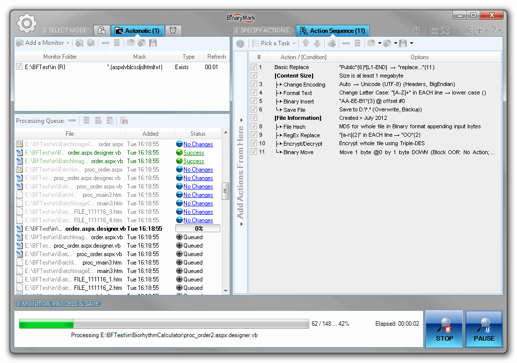 Batch Encoding Converter Screenshot 8