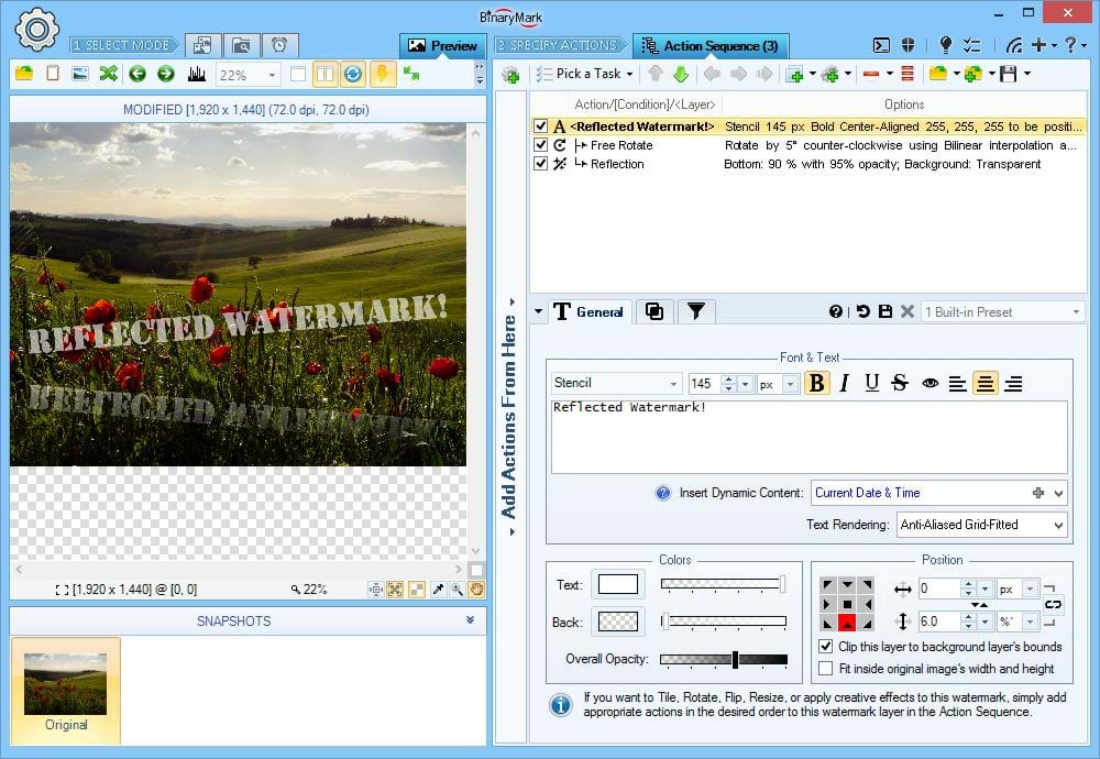 Batch Image Watermarker Screenshot