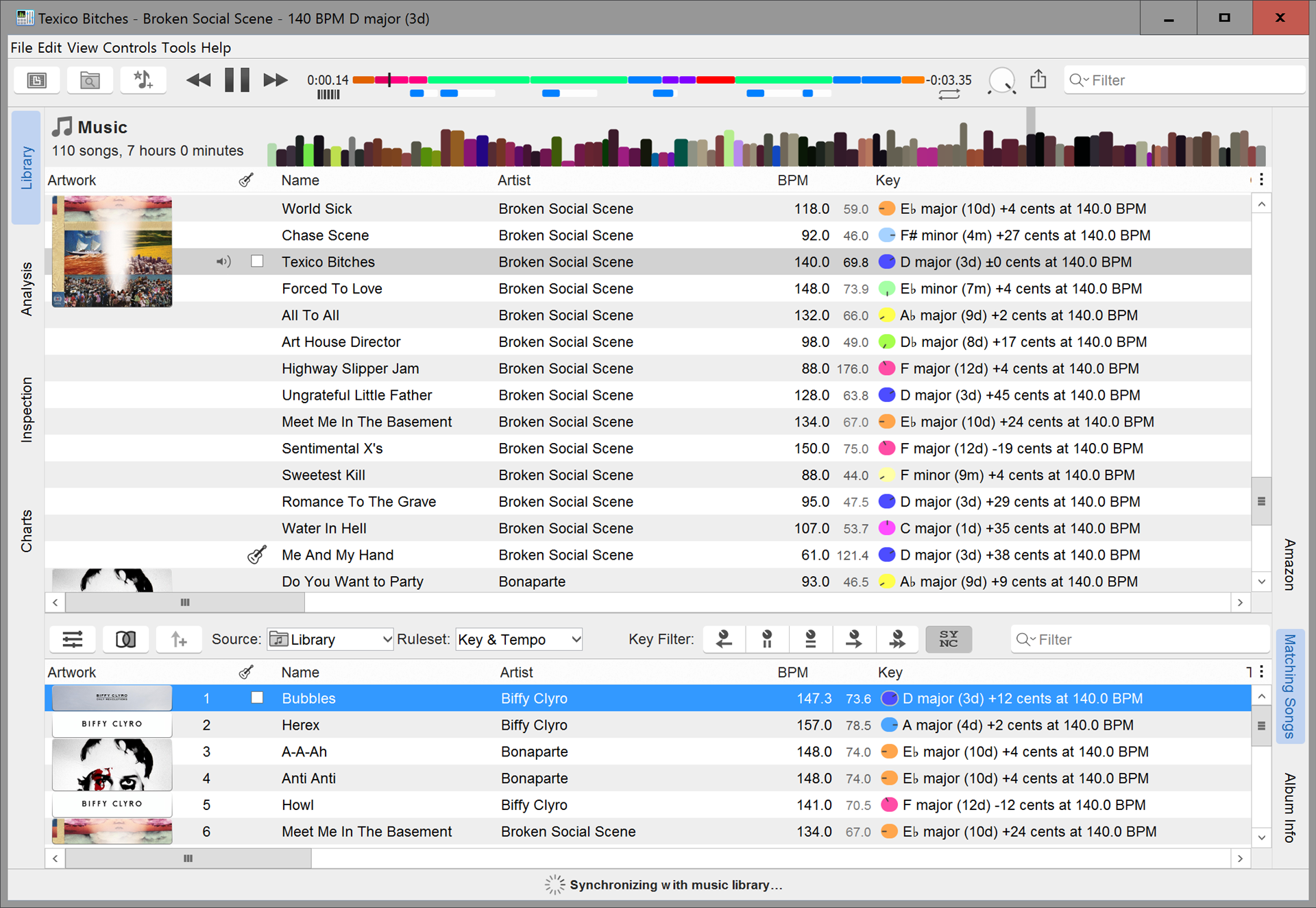 beaTunes, MP3 Tag Editing Software Screenshot