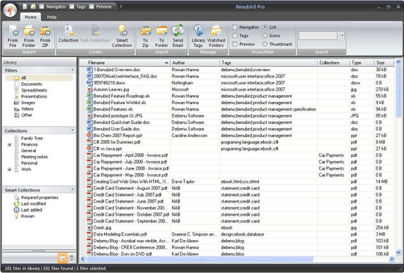 Benubird Pro, Desktop Customization Software Screenshot