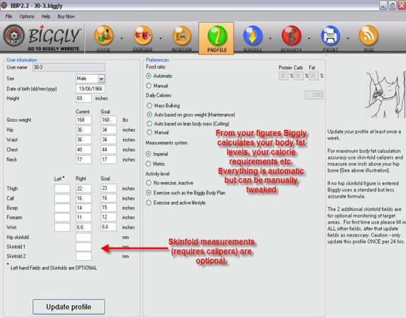 Health Software Screenshot