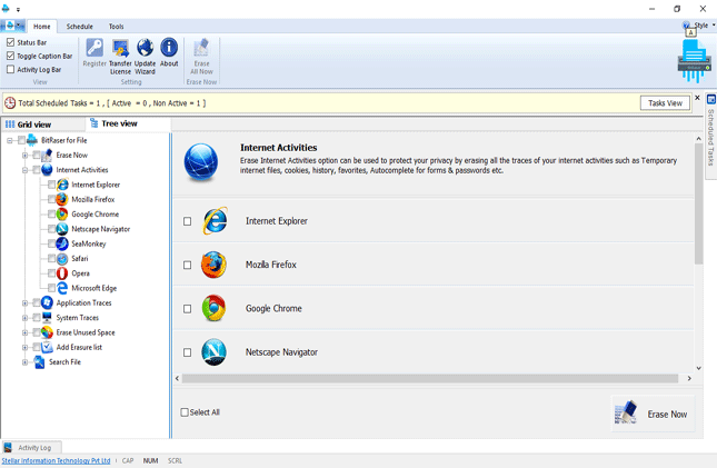 Deletion Software Screenshot