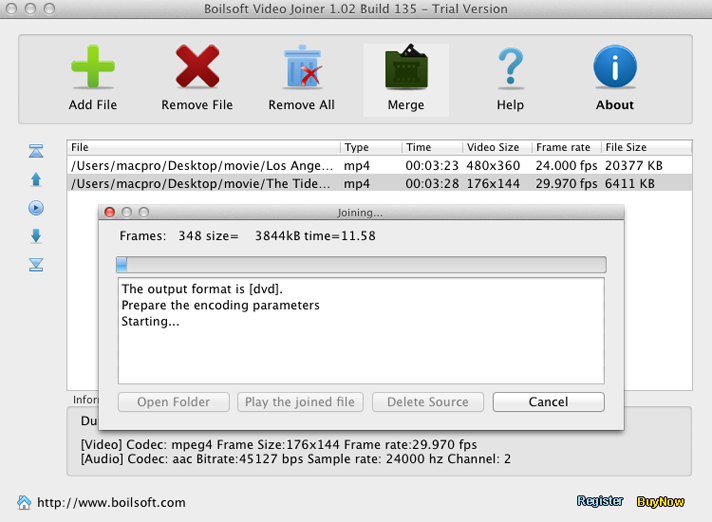 boilsoft video joiner for mac free download
