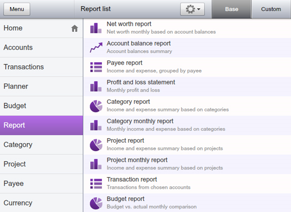 Business & Finance Software, Finance Software Screenshot