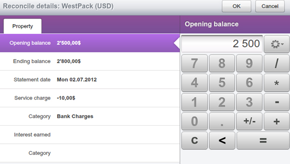 Cash Organizer Desktop, Business & Finance Software Screenshot