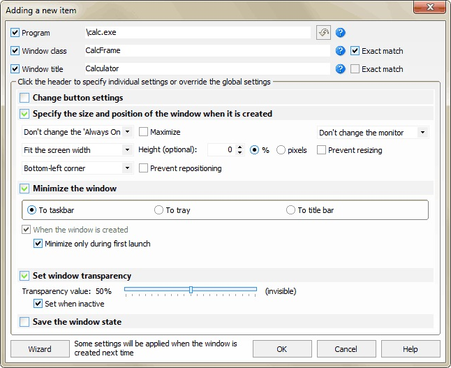 Desktop Space Software, Chameleon Window Manager Pro Screenshot