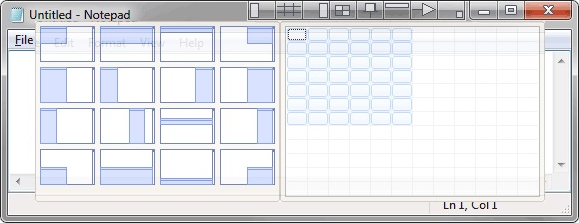 Chameleon Window Manager Pro, Desktop Space Software Screenshot
